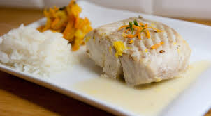 Filet De Lieu Noir A L Orange Et Lait De Coco 4 Sp Plat Poisson Filet De Lieu Filet De Lieu Noir