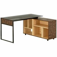 Techni Mobili L Shaped Glass Table Top