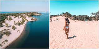 Nestled between the outlet river and the world famous sandbanks provincial park you will never be far from picturesque freshwater sand dune beaches. Ontario S Sandbanks Provincial Park Has Endless Sand Dunes White Beaches Narcity