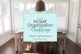 Here are my best tricks to organize your homeschool room without looking ugly! 2020 Home Organization Challenge Week 9 Dining Room A Bowl Full Of Lemons