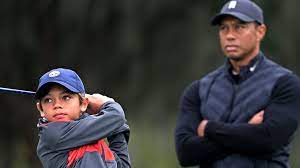 Whoever said that has clearly never watched tiger woods play golf with his son. Tiger Woods Son Charlie Displays Flawless Golf Swing