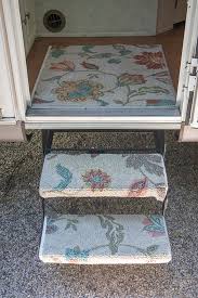 How to make better use of your rv living space by removing the when it comes to rv furniture like the rv dinette and other seating options… no matter how long you. Custom Rv Step Cover Diy Super Cute Farrell Focus