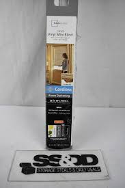 Watch the video explanation about how to install window blinds | cordless online, article, story, explanation, suggestion, youtube. Mainstays 1 Inch Vinyl Mini Blinds Cordless Darkening 36x48 Missing Bracket Estatesales Org