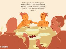 In the peace of this season our spirits are joyful: 18 Children S Dinner Prayers And Mealtime Blessings