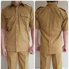 Model baju kuning kaki buat kerja pns : Jual Baju Seragam Khaki Pdh Pns Pemda Guru Pria Laki Dongker Jakarta Selatan Nafsulthonshop Tokopedia