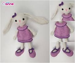 Amigurumi Uzun Kulak Tavsan Yapimi Ucretsiz Patron Tig Isleri Krose