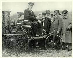 Early Motor Cars Karl Benz aged 81 Our beautiful Wall Art and ...