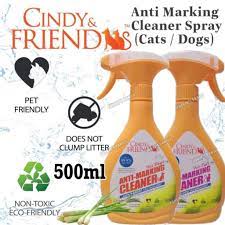 Cindy Friends Anti Marking Cleaner Spray 500ml Lemon Grass Cats Dogs Use Shopee Malaysia