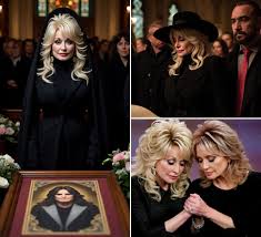 When Dolly Parton quietly showed up at Ozzy Osbourne's private funeral, no  one knew what was going to happen until she walked right up to Sharon  Osbourne and took her hand. The
