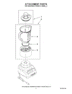 parts for kitchenaid ksb565wh0 blender