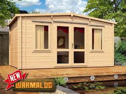 Norwegian log's residential log homes and transportable mobile log cabins are a convenient, comfortable and cost effective way to get the extra accommodation you need at home, on your farm. Insulated Severn Log Cabin From The Shed Factory Ireland