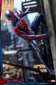 Included are gloves and full fabric headpiece. Marvel S Spider Man 2099 Suit Gets An Epic Hot Toys Figure