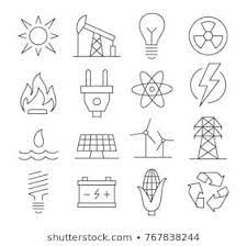 Energy Icon Images Stock Photos Vectors Shutterstock Line Icon Icon Set Light Bulb Icon
