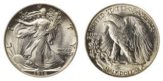 Walking Liberty Half Dollars Price Charts Coin Values