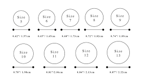 Printable Ring Sizer Chart 79 Images In Collection Page 1