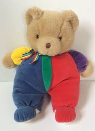 Vintage Eden Primary Color Bear 11 12 Velour Vgc Eden Primary Colors Teddy Teddy Bear