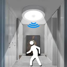 The light bulb, loosened from its unity with the controller or cables from the ceiling. Led Ceiling Lamp With Motion Sensor Round Panels Ceiling Light Bulb 12w 18w For Stair Hallway Stairways Ease To Install 85 265v Ceiling Lights Aliexpress