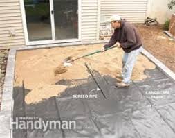 How To Cover A Concrete Patio With Pavers Concrete Patio Makeover Paver Patio Concrete Patio
