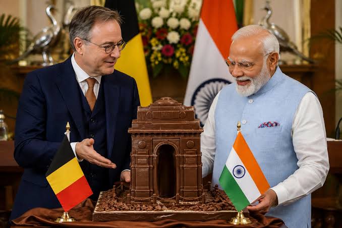 Belgium Had A Sweet Gift For PM Modi – But India Gate Couldn’t Make It To India