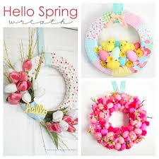 Read the full tutorial on how to make a very easy diy easter wreath using paper in very less time. 15 Gorgeous Diy Easter Wreaths A Cultivated Nest