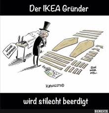 Der Ikea Grunder Wird Stilecht Beerdigt Lustige Bilder Spruche Witze Echt Lustig Lustig Witze Lustige Spruche Bilder