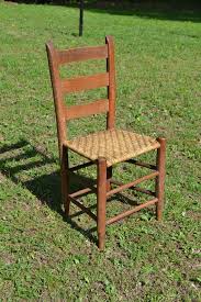 Vintage Antique Ladder Back Wooden Chair Woven By Panchosporch 55 00 Antique Ladder Wooden Chair How To Antique Wood