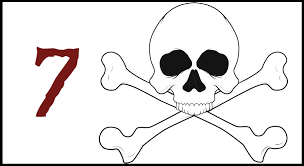 Son père était aussi pirate et connu sous le nom de great harlock. Dessin Drapeau Pirate 6 Exemples Faciles Jolly Roger