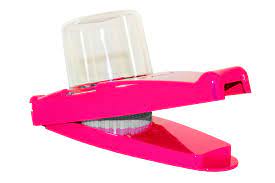 By placing the vegetable or fruit on the prongs of the wheel and turning the wheel while pushing the base toward the vertical julienne blade, continuous spiral strands and curled julienne strips are created. Genius Vegetable Slicer Onion Slicer Nicer Dicer 3 Piece Pink Hobel Reiben Und Zerkleinerer Fur Kuche Und Haushalt Shop Spaetzlewunder Com