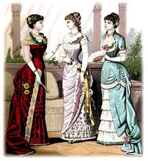 Image result for 1880 gown