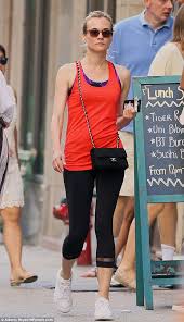 +31 10 212 19 22 f. Diane Kruger Adds A Touch Of Glam To Her Gym Outfit With Chanel Crossbody Purse Daily Mail Online