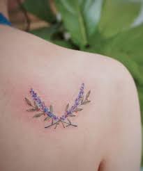 40 Fantastic Pastel Tattoos From Amazing Tattoo Artist G No Doozy List Minimalist Tattoo Lavender Tattoo Tiny Tattoos For Women
