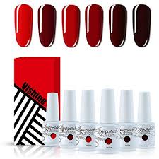 Dimensionnement comprend les deux doigts et les. Gel Nail Bordeaux