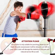 Best Boxing Set Punching Bag And Gloves With Stand For Kids 5 6 10 Xmas Gift Toy Myboxing Xmas Gifts For Kids Punching Bag Gifts For Kids