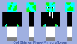 I can only open it as an image. Earth Head Guy Minecraft Skin
