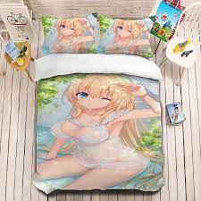 NICHIYOBI Sexy Anime Girls Uncensored Poster Duvet Cover 3 Piece Bedding  Set,Adults Teen Movie Anime Themed Quilt Cover (Style 7,King104x90in +  20x36in*2) : Amazon.ca: Home