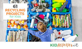 Puzzle piece crafts are easy, inexpensive and fun to do. 61 Recycling Projects For Kids Trash To Treasure Crafts And Activities