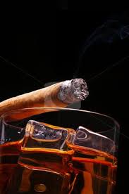 Cigar On Whiskey Cigars And Whiskey Cigars Whiskey