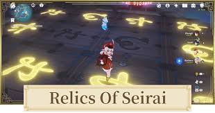 Shoots a harmless electric current. Relics Of Seirai World Quest Walkthrough Guide Activate The Mechanism Puzzle Genshin Impact Gamewith