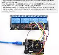 Keyestudio 8 Channel 5V Relay Module for Arduino PIC AVR MCU DSP ARM  Electronic