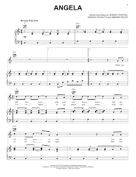 Learn the song with the online tablature player. The Lumineers Angela Sheet Music Pdf Notes Chords Country Score Piano Vocal Guitar Right Hand Melody Download Printable Sku 173122