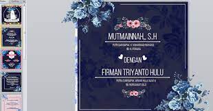 Tetapi, dalam membuat sebuah undangan pernikahan, anda juga harus dapat. Download Template Ppt Vedio Undangan Pernikahan Gratis Mediasiana Com Media Pembelajaran Masakini
