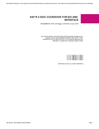 Conventions used in this book ; Sap R 3 Idoc Cookbook For Edi And Interface By Psles41 Issuu