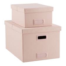 Portable plastic large storage box with lid student dorm room clothes finishing box candy snacks container organiser. Storage Boxes With Lids The Container Store