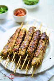 Chicken Seekh Kabab Recipe Chicken Keema Kabab Foodies Terminal Recipe Chicken Keema Kebab Recipes Seekh Kebab Recipes