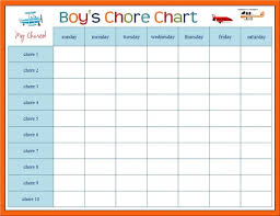 Chore Chart For Kids Add It To Your Favorites To Revisit