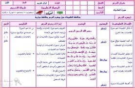 تحضير قران كريم اولى ابتدائي بطريقة الواحدات مؤسسة التحاضير الحديثة