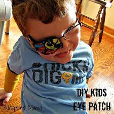 Diy Eye Patch 7 Amblyopia Eye Patch Eyepatch Diy Halloween Costume