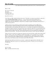 Mckinsey Cover Letter Sample