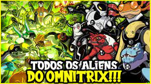 TODOS OS ALIENS DO BEN 10 DISPONÍVEIS NO OMNITRIX!!! 