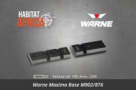 Remington model 700 sniper rifle. Warne Maxima Base M902 876 Howa 1500 Habitat Africa Warne